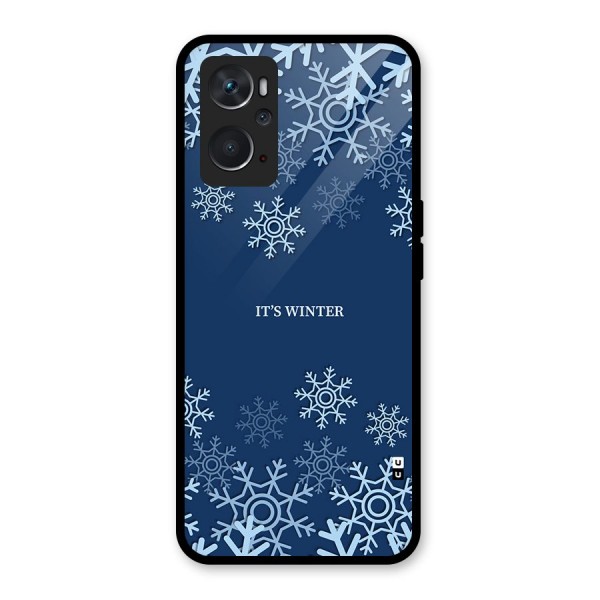 Its Winter Glass Back Case for Oppo K10 4G