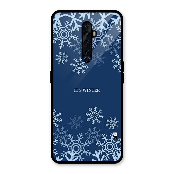 Its Winter Glass Back Case for Oppo Reno2 F