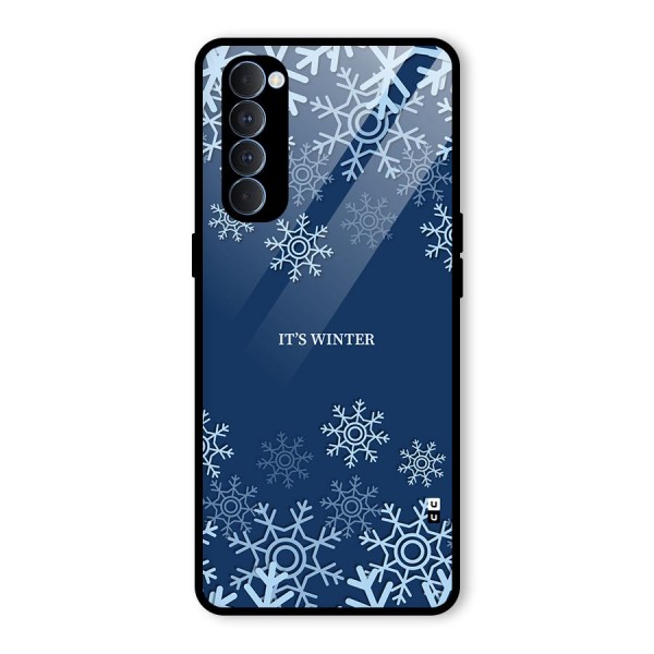 Its Winter Glass Back Case for Oppo Reno4 Pro