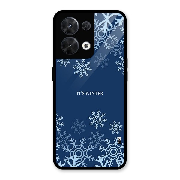 Its Winter Glass Back Case for Oppo Reno8 5G