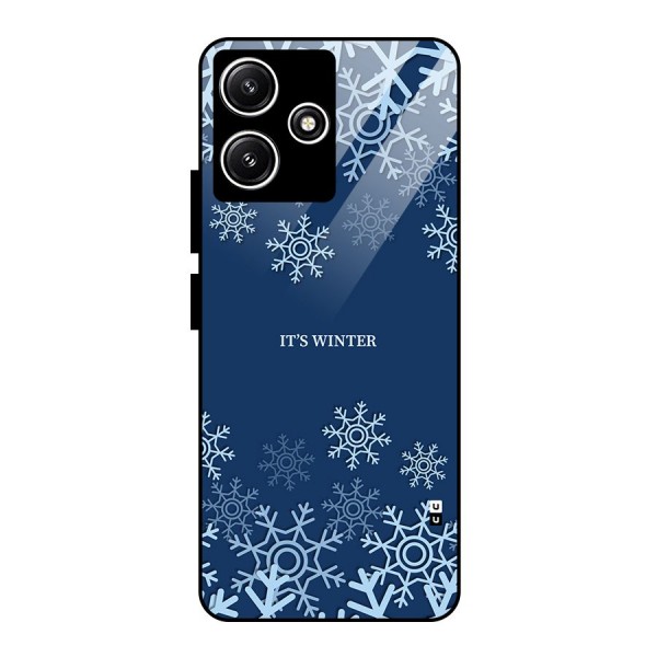 Its Winter Glass Back Case for Poco M6 Pro