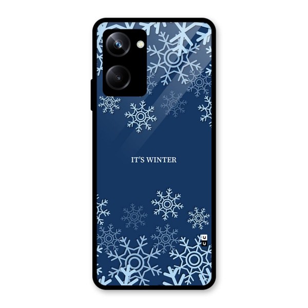 Its Winter Glass Back Case for Realme 10 Pro