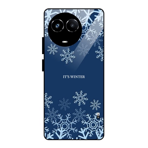 Its Winter Glass Back Case for Realme 11X