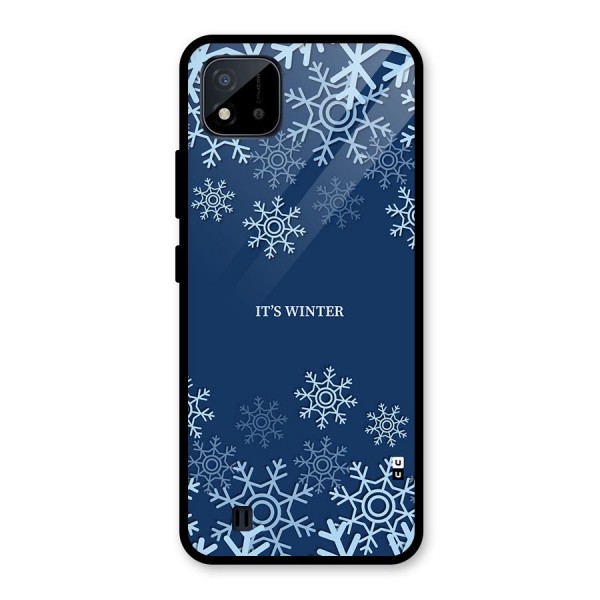 Its Winter Glass Back Case for Realme C11 2021