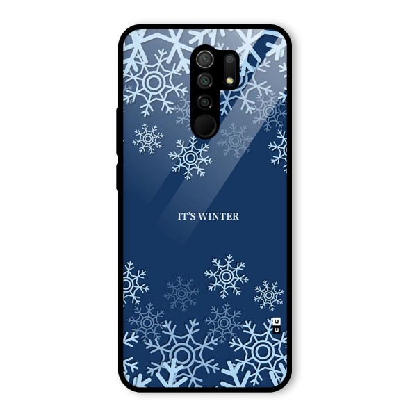 Its Winter Glass Back Case for Redmi 9 Prime