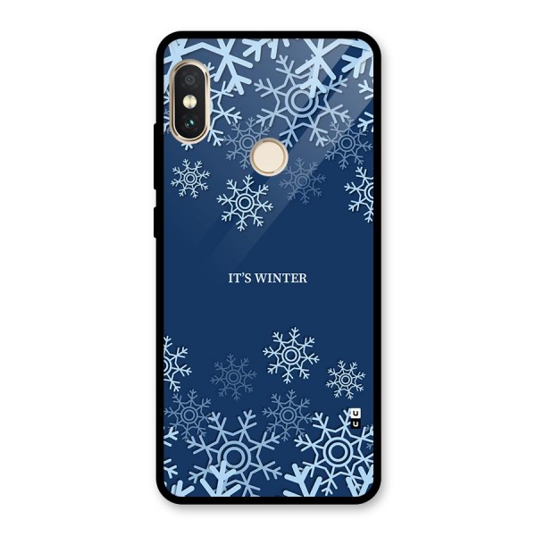 Its Winter Glass Back Case for Redmi Note 5 Pro