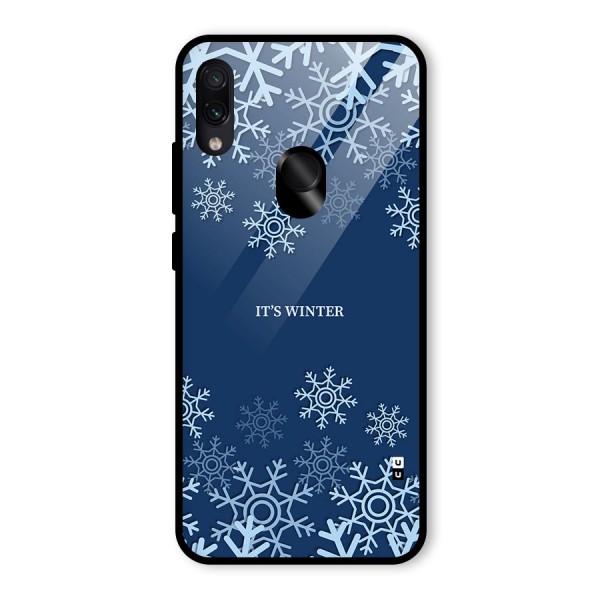 Its Winter Glass Back Case for Redmi Note 7