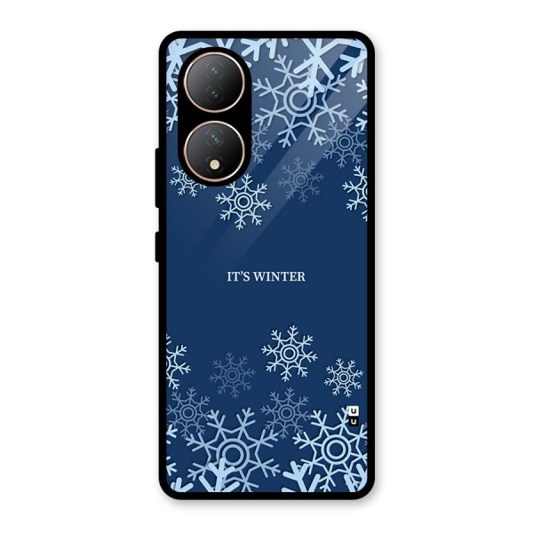 Its Winter Glass Back Case for Vivo T2