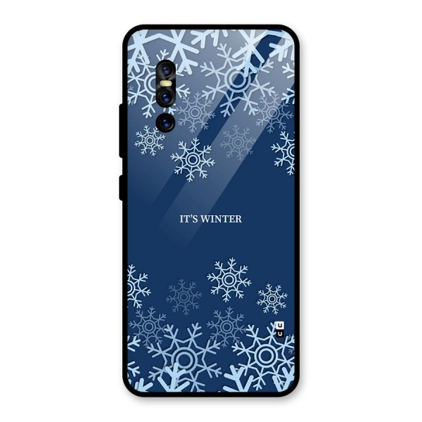 Its Winter Glass Back Case for Vivo V15 Pro