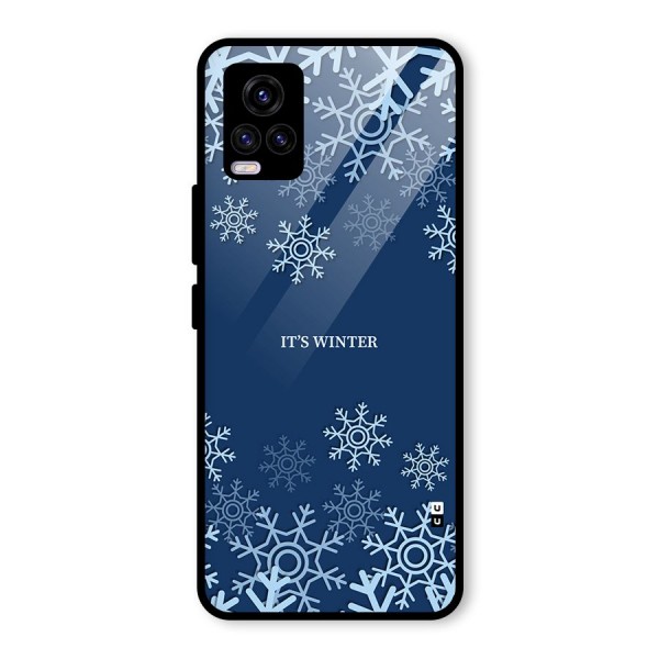 Its Winter Glass Back Case for Vivo V20