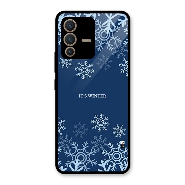 Its Winter Glass Back Case for Vivo V23 5G