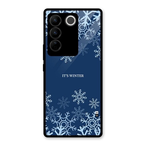 Its Winter Glass Back Case for Vivo V27