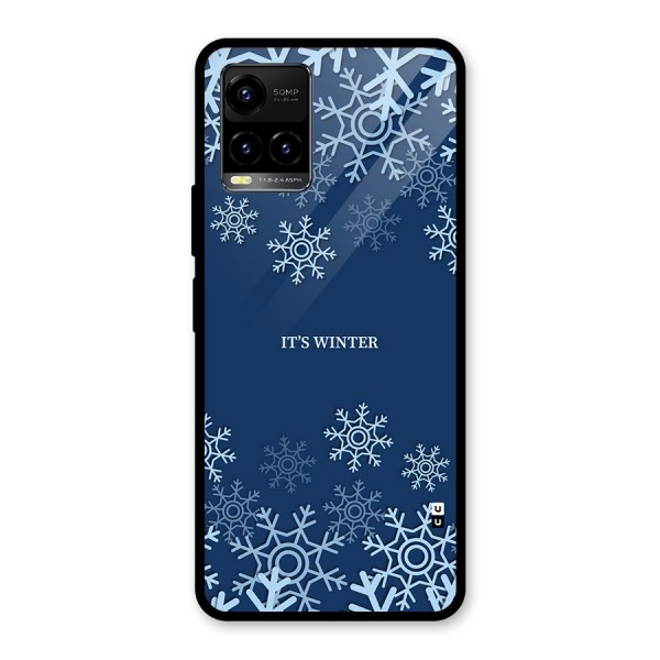 Its Winter Glass Back Case for Vivo Y21A