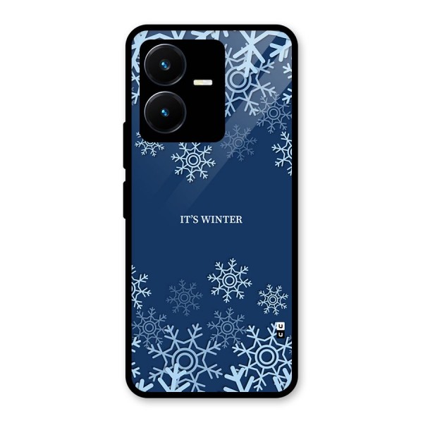 Its Winter Glass Back Case for Vivo Y22