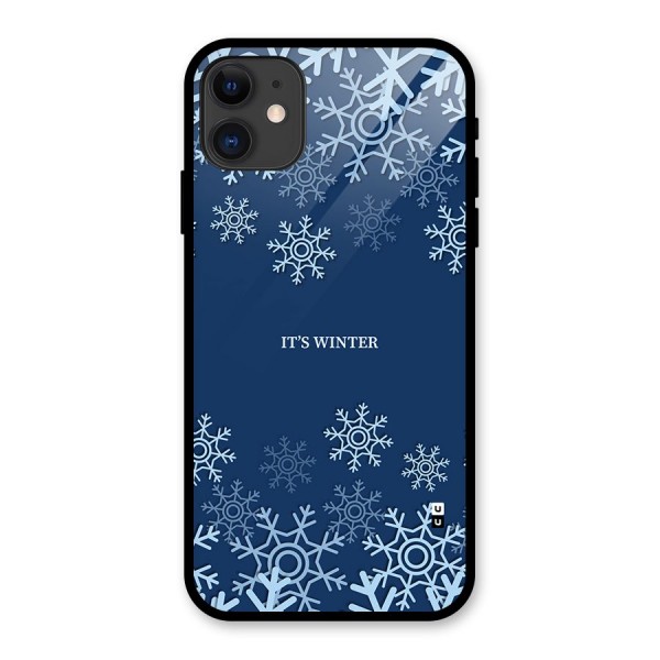 Its Winter Glass Back Case for iPhone 11