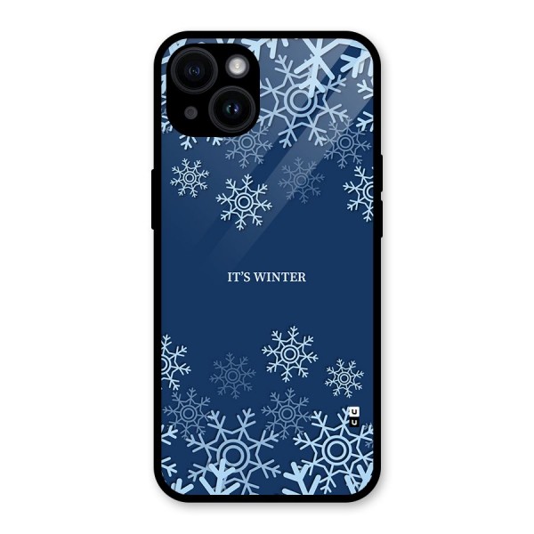 Its Winter Glass Back Case for iPhone 14