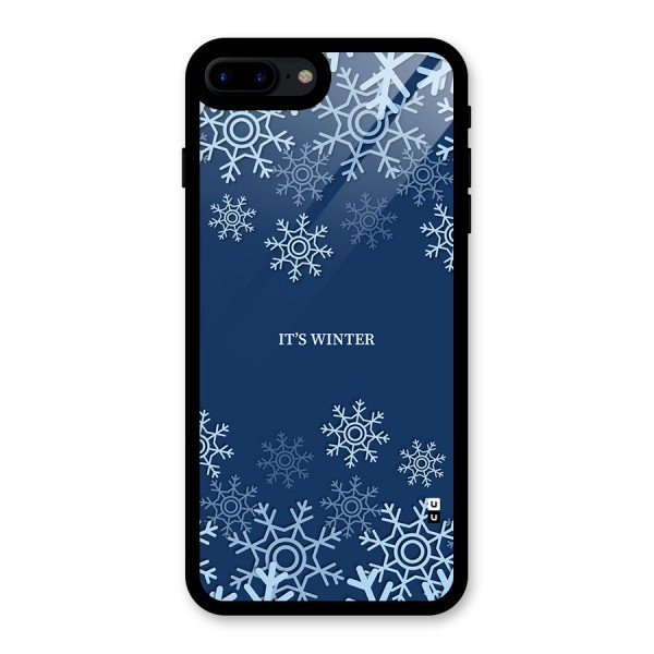 Its Winter Glass Back Case for iPhone 8 Plus