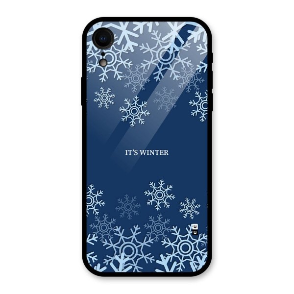 Its Winter Glass Back Case for iPhone XR