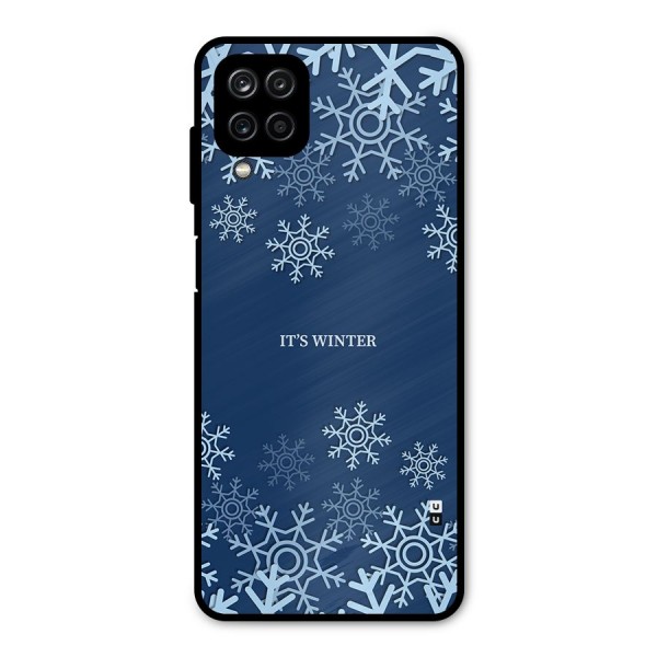 Its Winter Metal Back Case for Galaxy A12