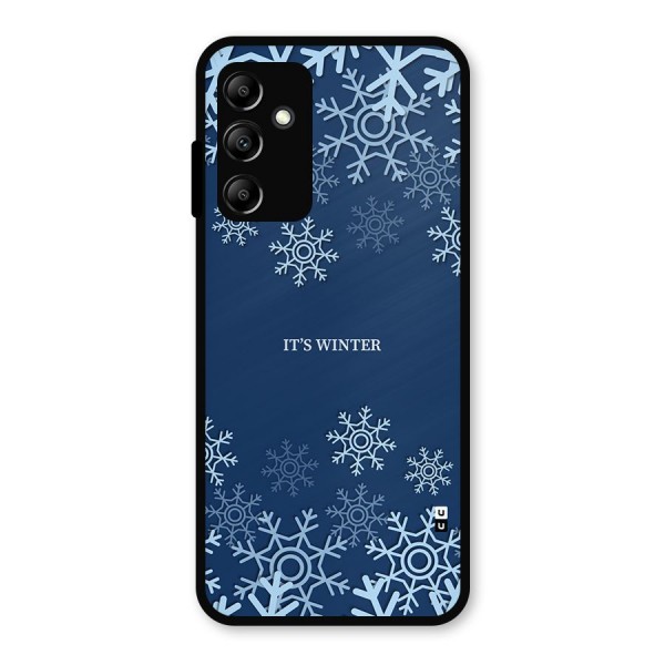 Its Winter Metal Back Case for Galaxy A14 5G