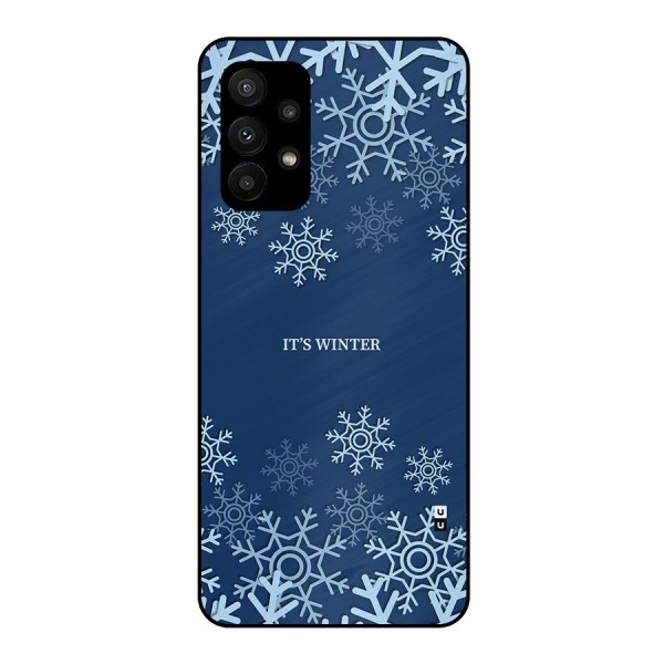 Its Winter Metal Back Case for Galaxy A23