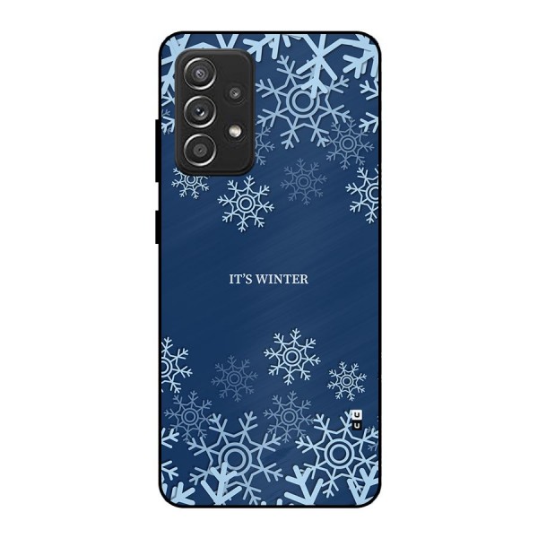 Its Winter Metal Back Case for Galaxy A52