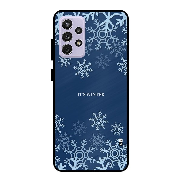 Its Winter Metal Back Case for Galaxy A72