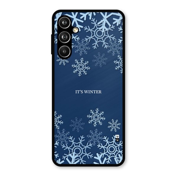 Its Winter Metal Back Case for Galaxy F54