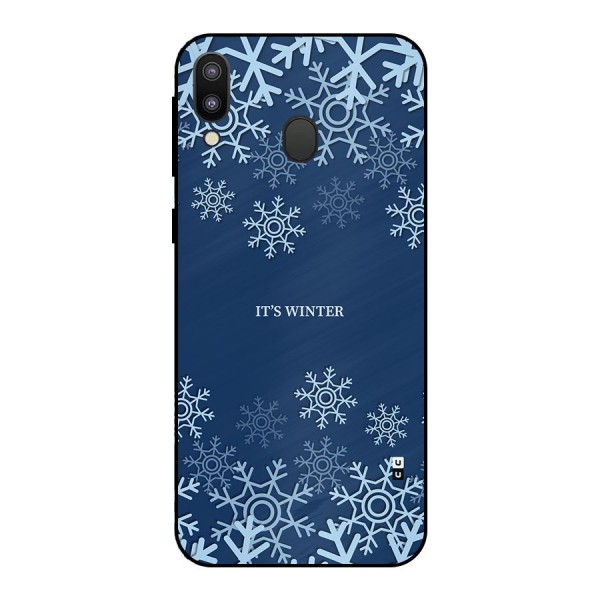 Its Winter Metal Back Case for Galaxy M20