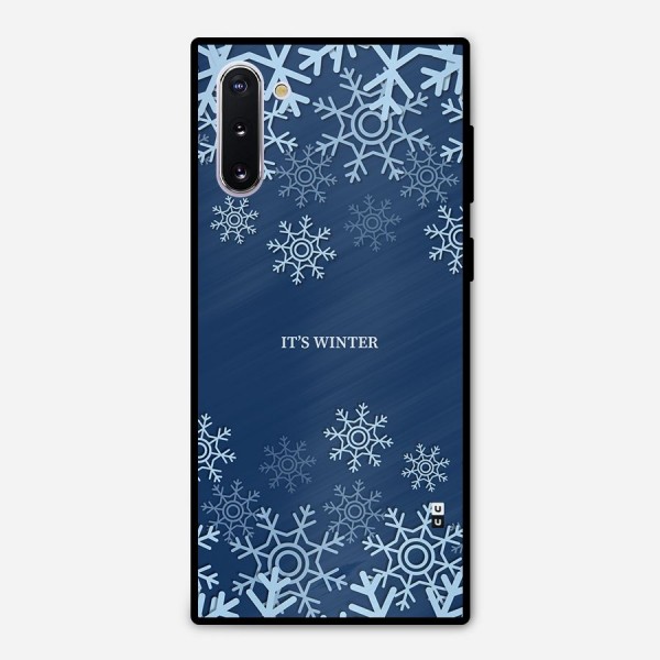 Its Winter Metal Back Case for Galaxy Note 10