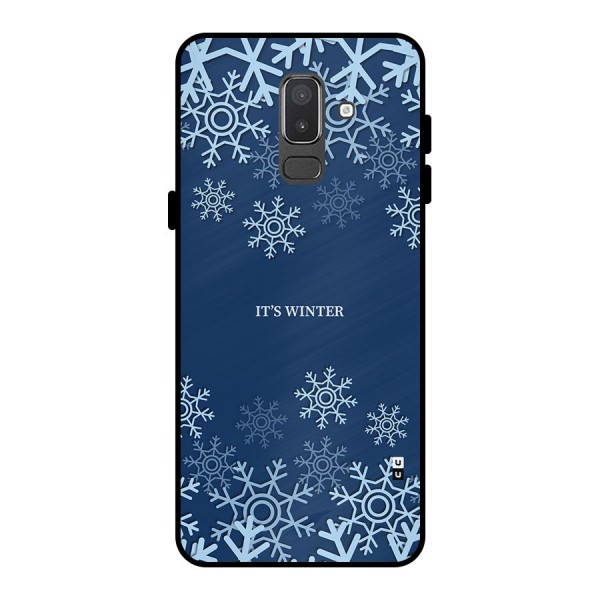 Its Winter Metal Back Case for Galaxy On8 (2018)