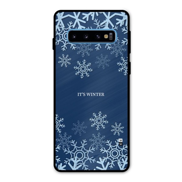 Its Winter Metal Back Case for Galaxy S10