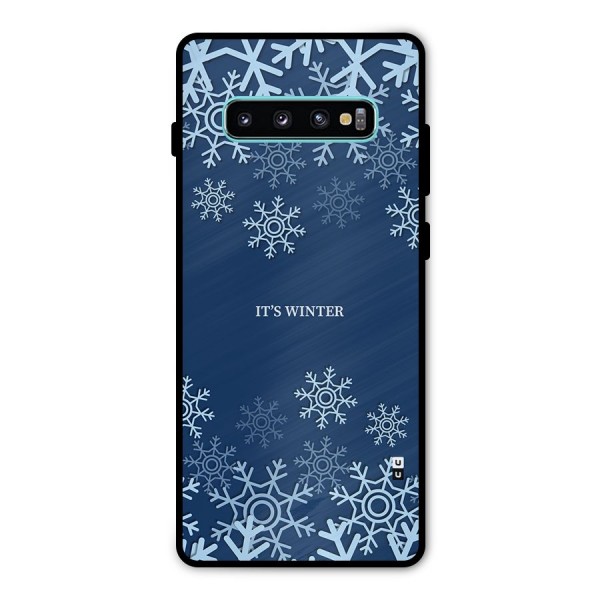 Its Winter Metal Back Case for Galaxy S10 Plus