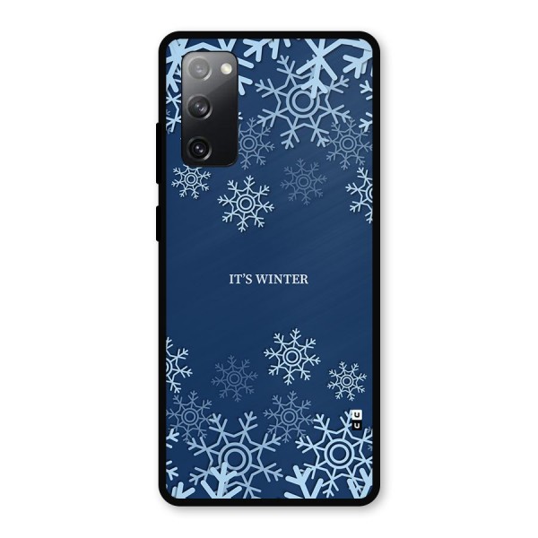 Its Winter Metal Back Case for Galaxy S20 FE 5G