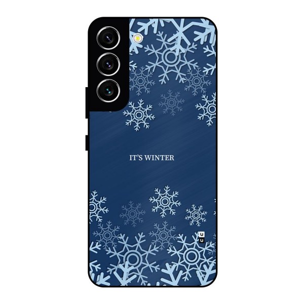 Its Winter Metal Back Case for Galaxy S22 5G