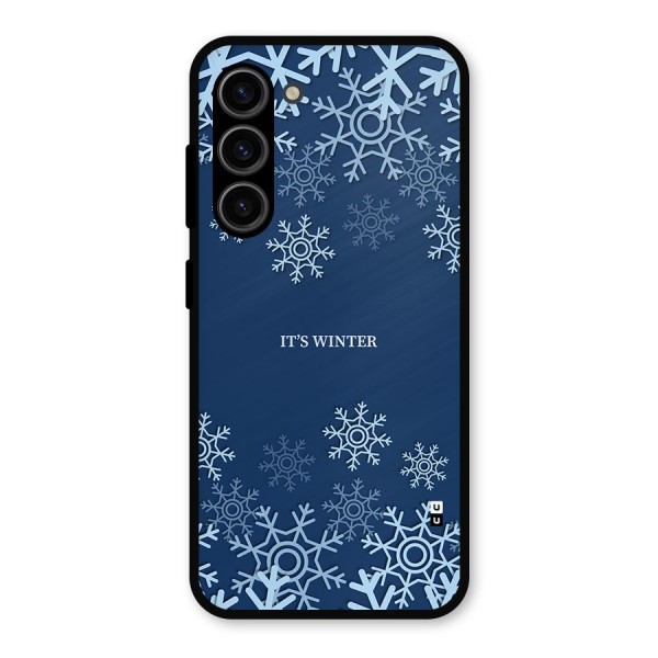 Its Winter Metal Back Case for Galaxy S23