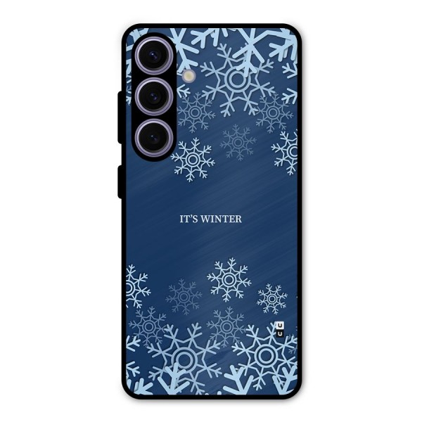 Its Winter Metal Back Case for Galaxy S24