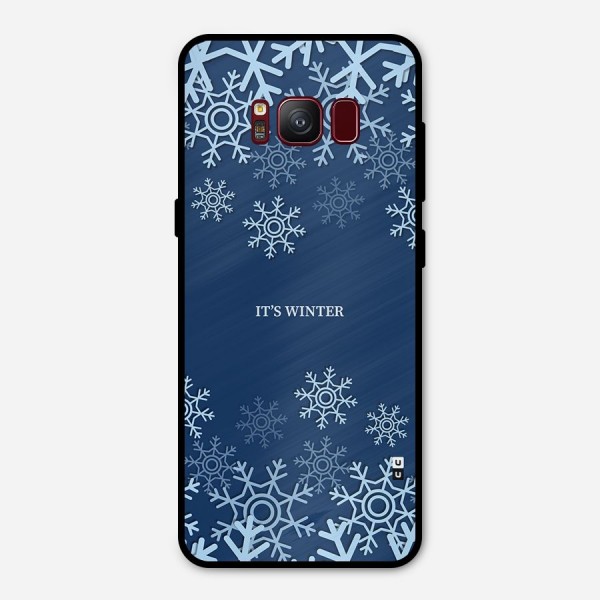 Its Winter Metal Back Case for Galaxy S8