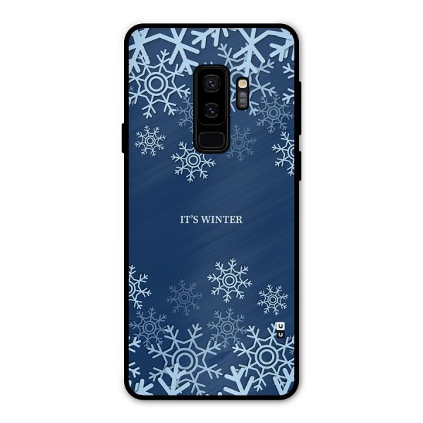 Its Winter Metal Back Case for Galaxy S9 Plus