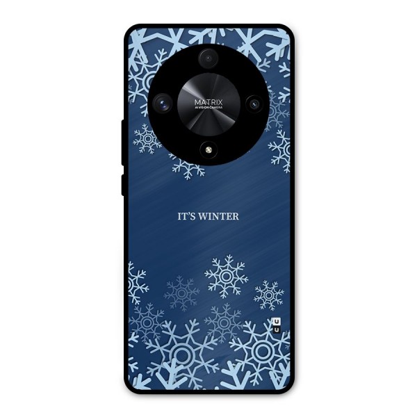 Its Winter Metal Back Case for Honor X9b