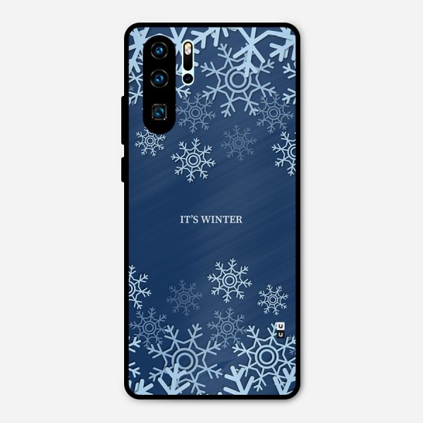 Its Winter Metal Back Case for Huawei P30 Pro