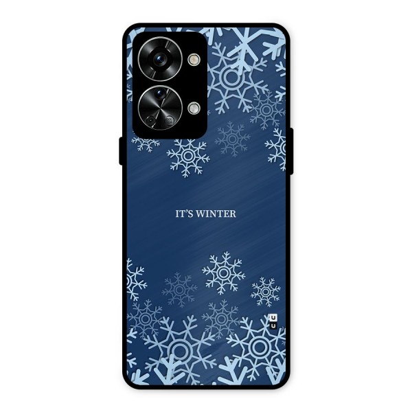 Its Winter Metal Back Case for OnePlus Nord 2T