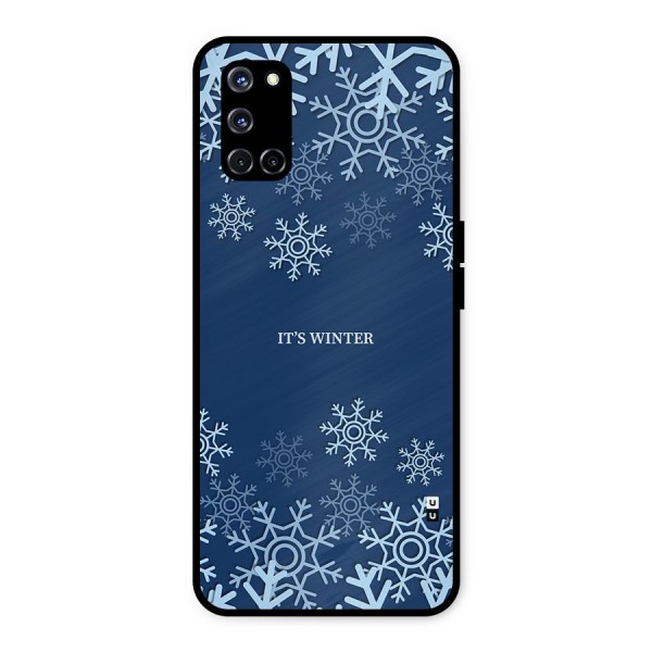 Its Winter Metal Back Case for Oppo A52