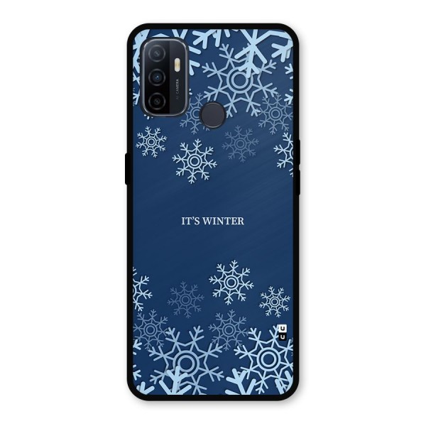 Its Winter Metal Back Case for Oppo A53