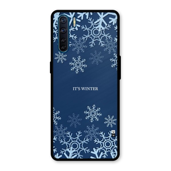 Its Winter Metal Back Case for Oppo F15