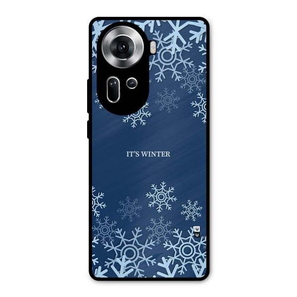 Its Winter Metal Back Case for Oppo Reno11 5G