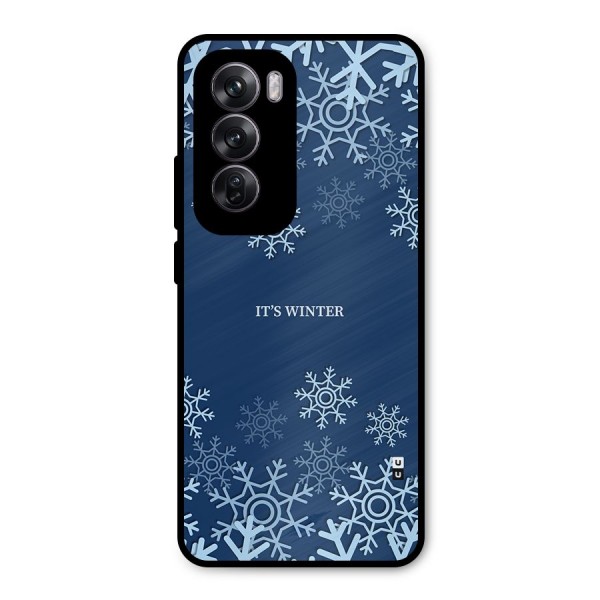 Its Winter Metal Back Case for Oppo Reno12 Pro