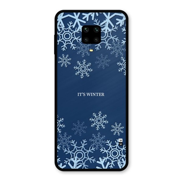 Its Winter Metal Back Case for Poco M2