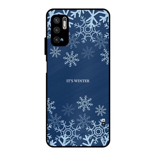 Its Winter Metal Back Case for Poco M3 Pro 5G