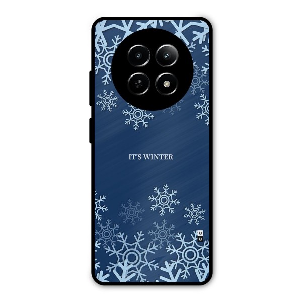 Its Winter Metal Back Case for Realme 12 5G